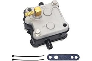 QuickMarine 14360A27 Fuel Pump with Straps and Gasket for Mercury Marine 30-300 HP Outboard Boat Motors replaces 14360A14 14360A43 14360A78