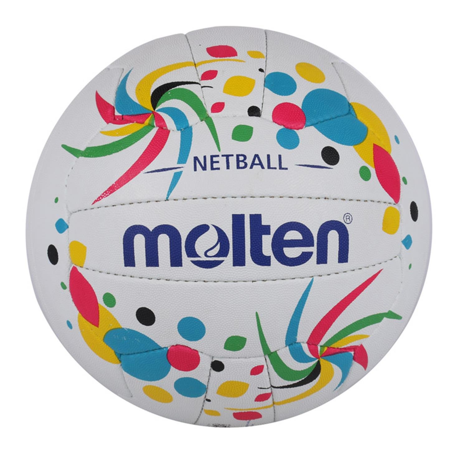 Molten Contender Netball Club and Match Level, Multi-Colour, size 5