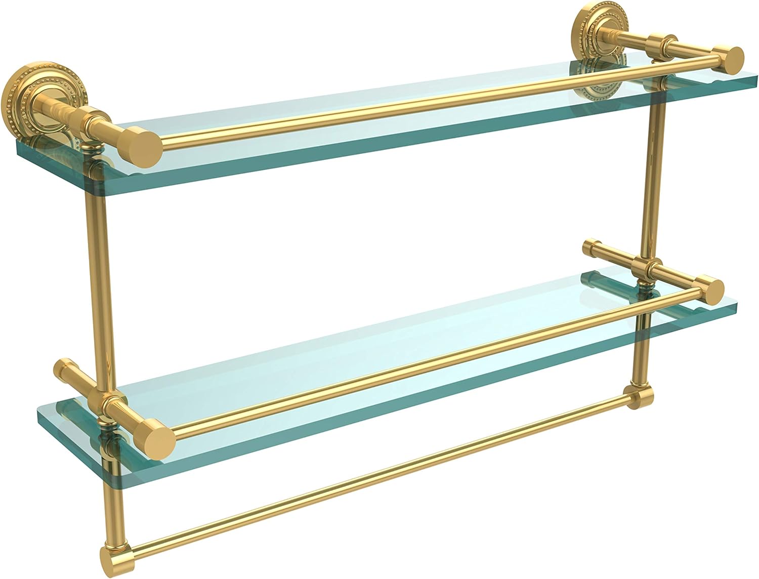 Allied latón dt-2tb/22-gal-pb (galería Estante de Cristal ...