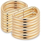 DEVPSISR 50pcs Metal D Ring Buckle for Purse Hardware Sewing Accessories Crafts Hand DIY