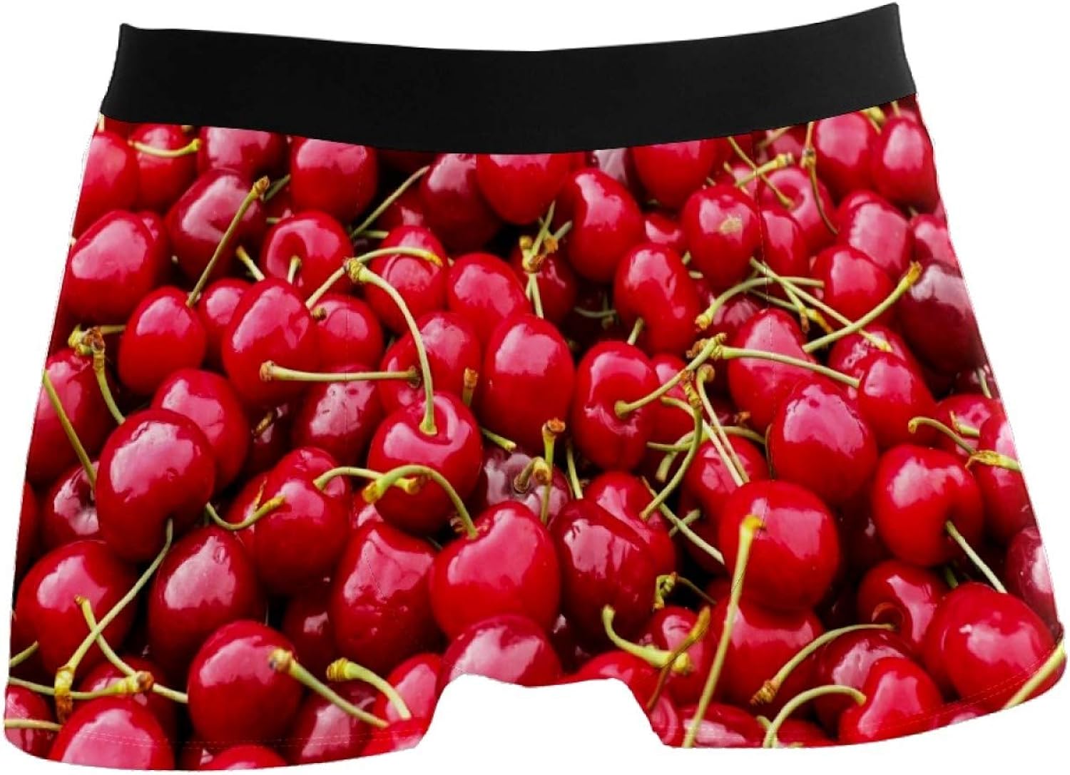 PINLLG Cherries Fruit Berries Boxer Briefs for Men Boy Youth Soft