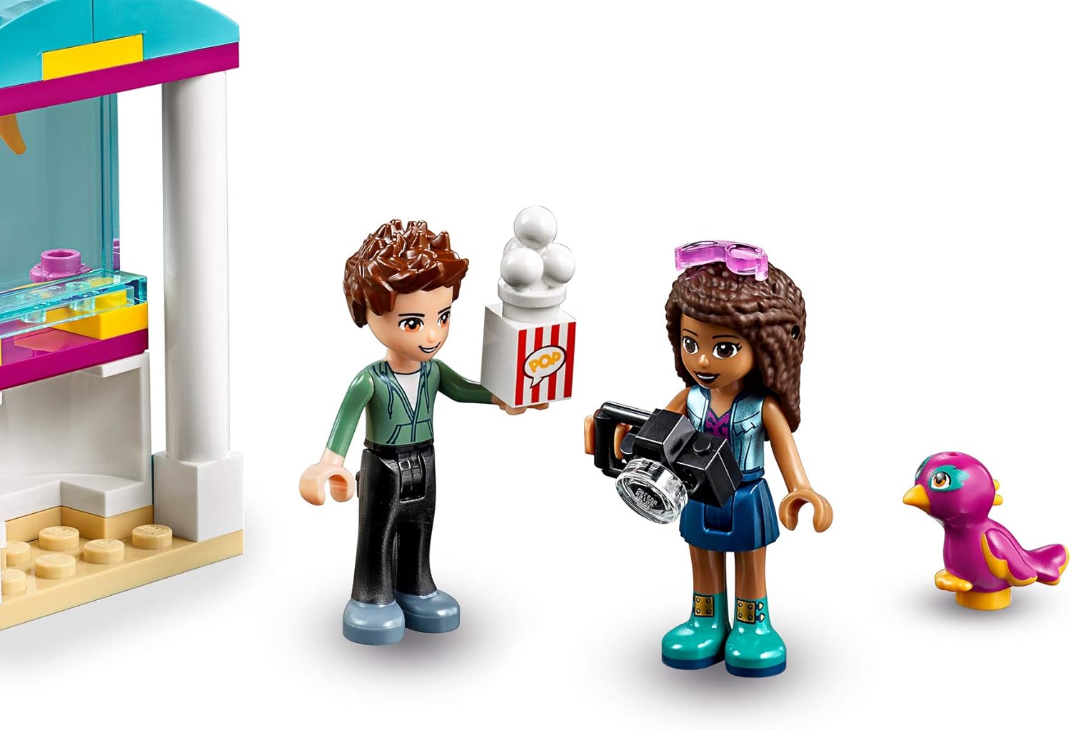 lego friends funny octopus ride