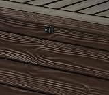 Keter Westwood 570L Outdoor Storage Box Brown Wood Effect All Weather view 5
