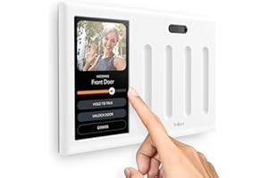 Brilliant Smart Home Control (4-Switch Panel) — Alexa Built-In & Compatible with Ring, Sonos, Hue, Google Nest, Wemo, SmartThings, Apple HomeKit — In-Wall Touchscreen Control for Lights, Music, & More