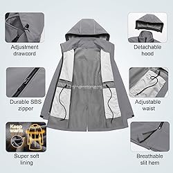 CREATMO US Women's Ladies Active Soft Shell Jacket