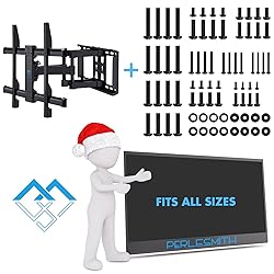 PERLESMITH Universal TV Mounting Hardware Kit Fits