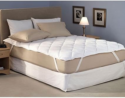 RRC Cotton Waterproof Mattress Protector - King Size, White - 72 x 78