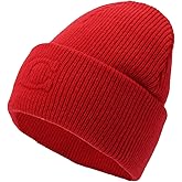 Coach Womens Embossed C Knit Beanie