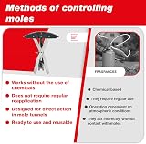 SWISSINNO SuperCat Mole Trap Heavy Duty Claw Catcher Reusable 1 Piece view 5