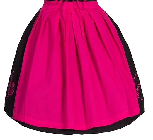 Bongossi-Trade Dirndlschürze Pink Größe 34-52 Dirndl