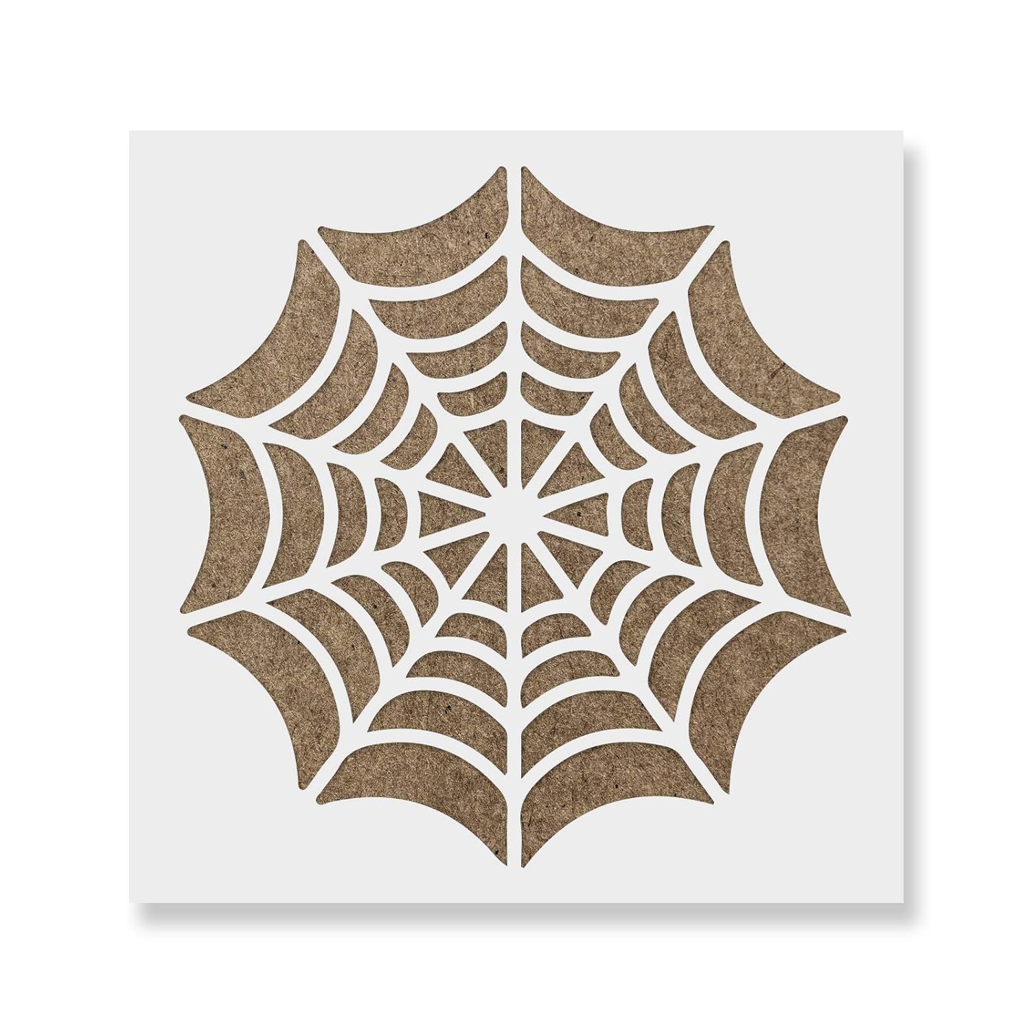 Spider Web Stencil Template Reusable Stencil With Multiple Sizes Available