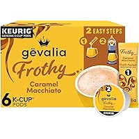 missu⭐︎グルコティー✖️2個セット Amazon.com: Gevalia 2-Step Caramel Macchiato K-Cup Espresso