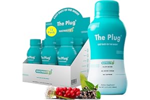The Plug Liver Cleanse Detox & Repair Drink Electrolytes Organic Herbal Liquid Detoxify Body Plants Supplement Support Weight Loss Natural Health Hydrate Sports Energy Immunity Shots Minerals Vitamins