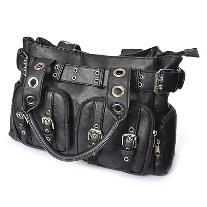Poizen Industries Eve Bag Umhängetasche Nieten Gothic
