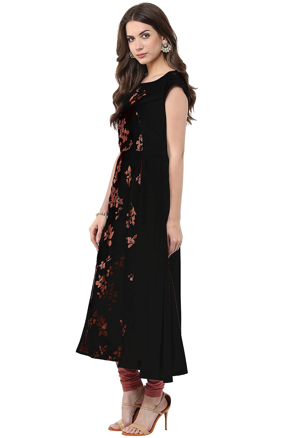 janasya women's crepe anarkali kurta (jne1525-kr-udf19-a _black_ small)