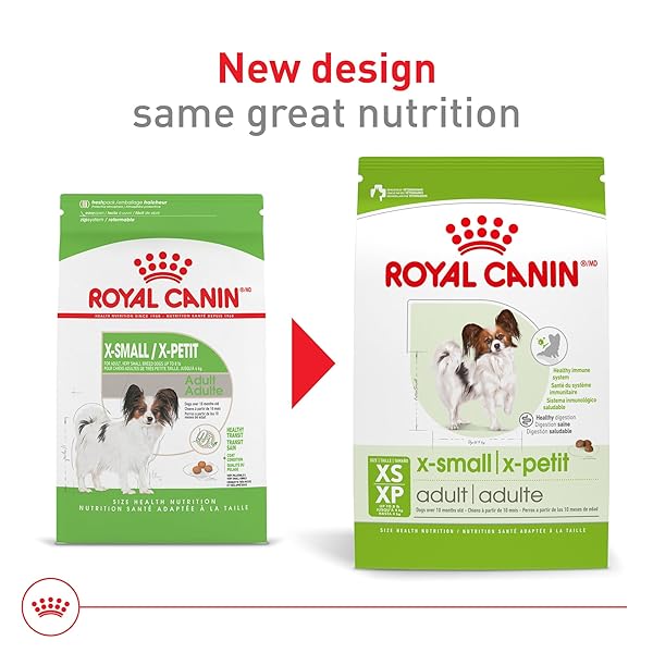 ROYAL CANIN SIZE HEALTH NUTRITION X-SMALL 7+ ADULT DRY DOG FOOD, 2.5 LB BAG