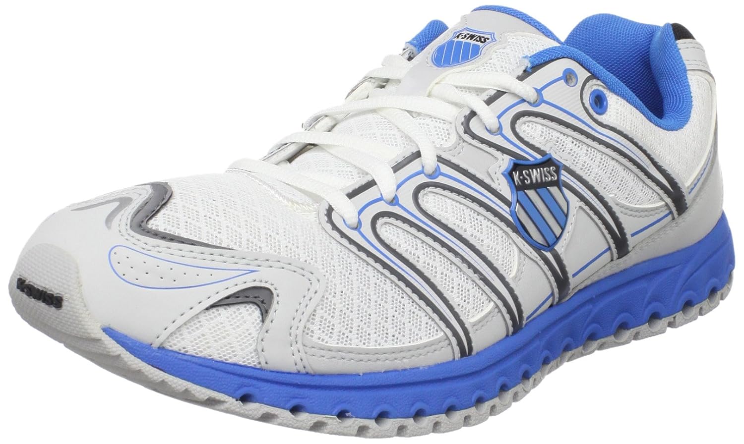 Buy KSwiss Men's Micro Tubes 100 Fit Running Shoe,White/Gull Grey