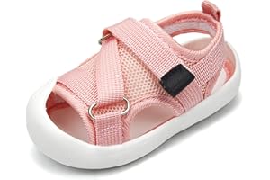 OAISNIT Baby Boys Girls Sports Sandals Lightweight Anti-Slip Rubber Sole Beach Aquatic Water Shoes Summer Toddler First Walking Shoe