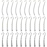 30 Pack Metal Bookmark, Silver Metal Bookmark Hairpin Hook Antique Tibetan Silver Carved Hook Bookmarks with Loop for Crafting