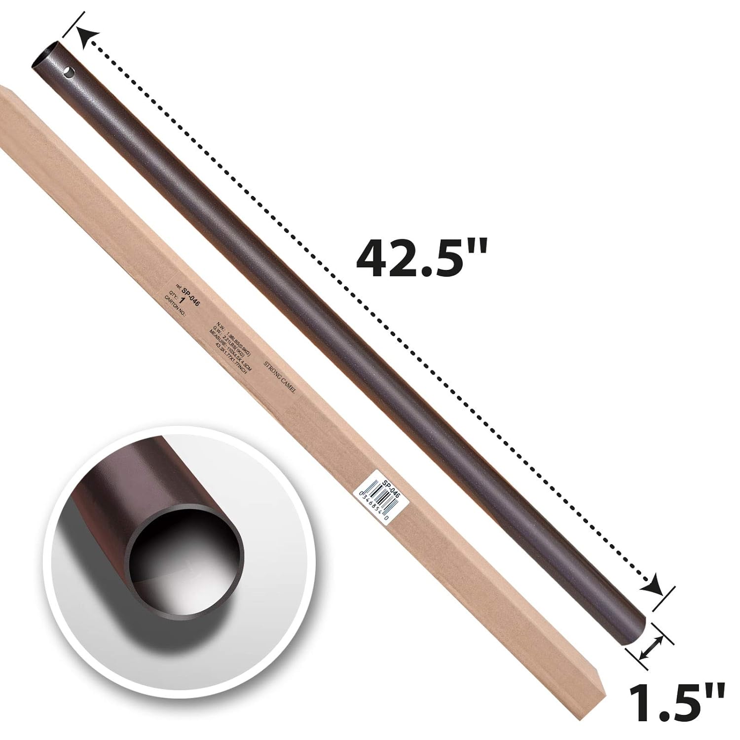 bottom half of parasol pole