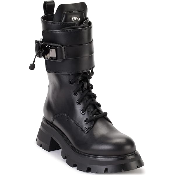 New Rock Metallic M-MILI084N-S5 Unisex Platform Boots in Black - 8.5 US | Ankle
