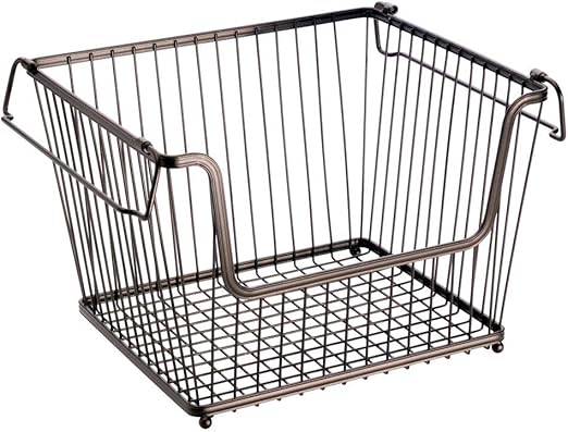 Amazon Com Interdesign York Lyra Kitchen Organizer Basket