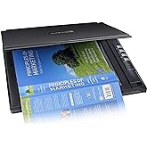 Plustek OpticSilm 2700 - High Speed Flatbed Scanner, 3sec Fast scan Speeds. Compact Design for Home and Home Office. Windows 