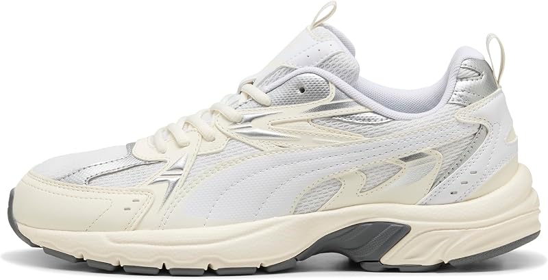 Unisex MILENIO TECH Sneaker, White-Warm White Silver, 43 EU — Foto 1 von 4