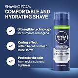 NIVEA MEN Protect & Care Shaving Foam 200 ml x6 Aloe Pro-Vitamin B5 Dry Skin view 2