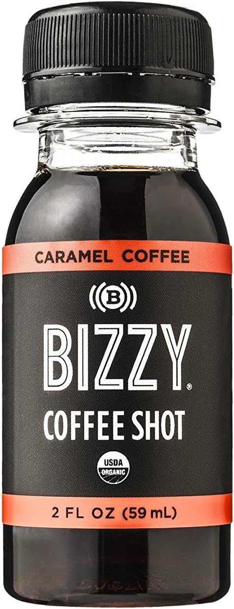 Bizzy Organic Cold Brew Double Shot (Caramel, 36 Pack)