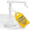 Heavy-Duty 5-Gallon Bucket Pump Dispenser – Compatible with Oil, Laundry Soap, Detergent, Fabric Softener, Degreasers, and More. Includes a Leak-Proof Cap, Making it Ideal for Commercial and Household