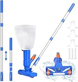 S-Union Portable Pool Vacuum Cleaner with 40'' Telescopic Handle view 1