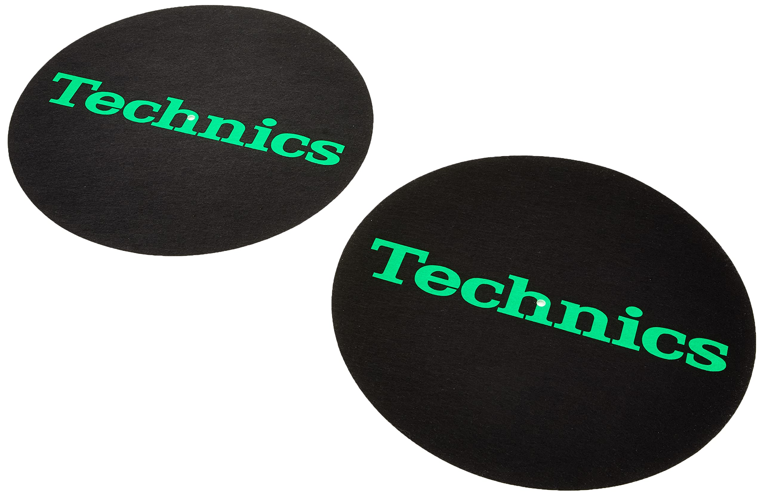 Magma 60681 Technics Slipmat Simple 6, black,green