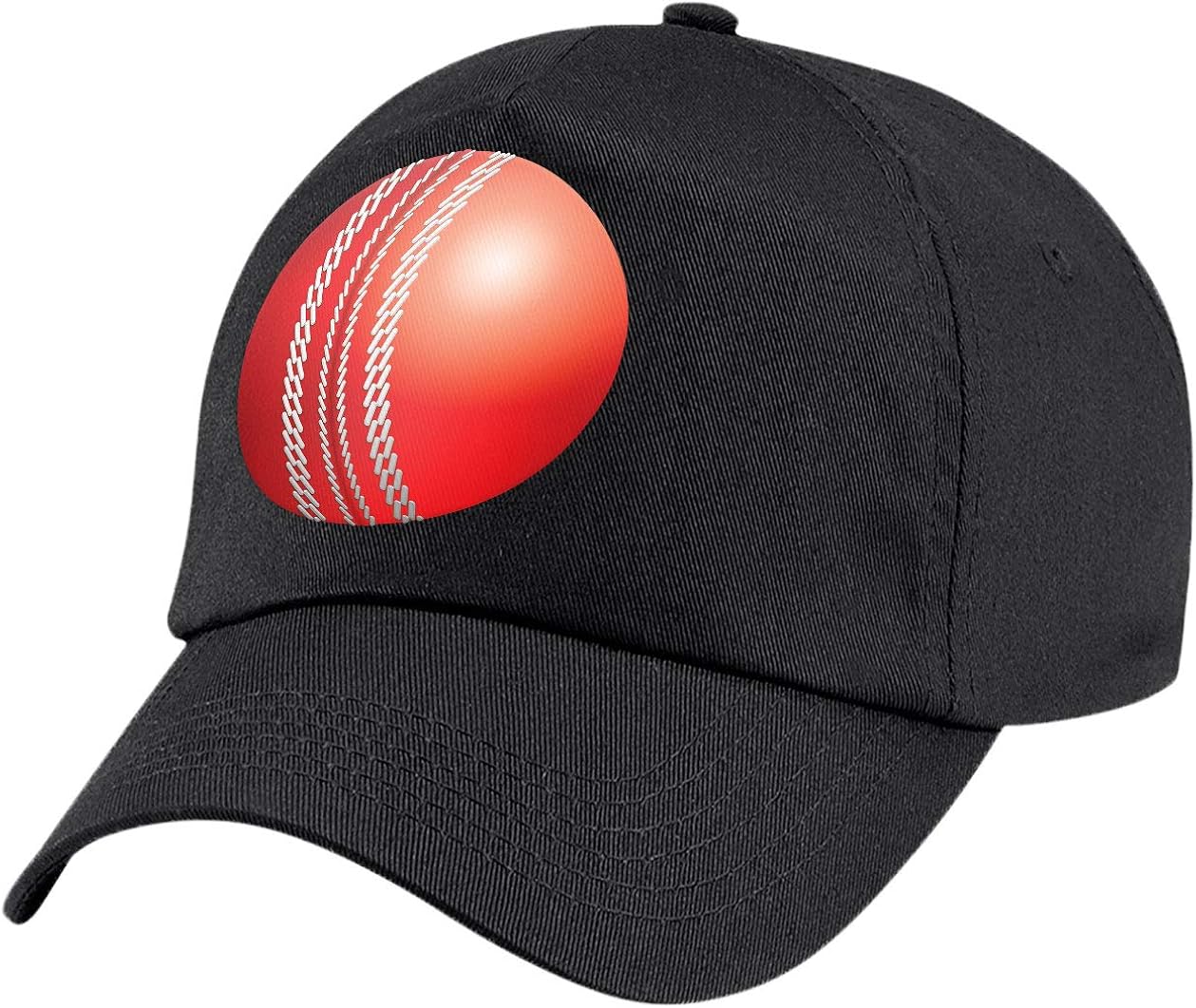Kids Cricket Baseball Cap (One Size, Black) Amazon.co.uk Clothing