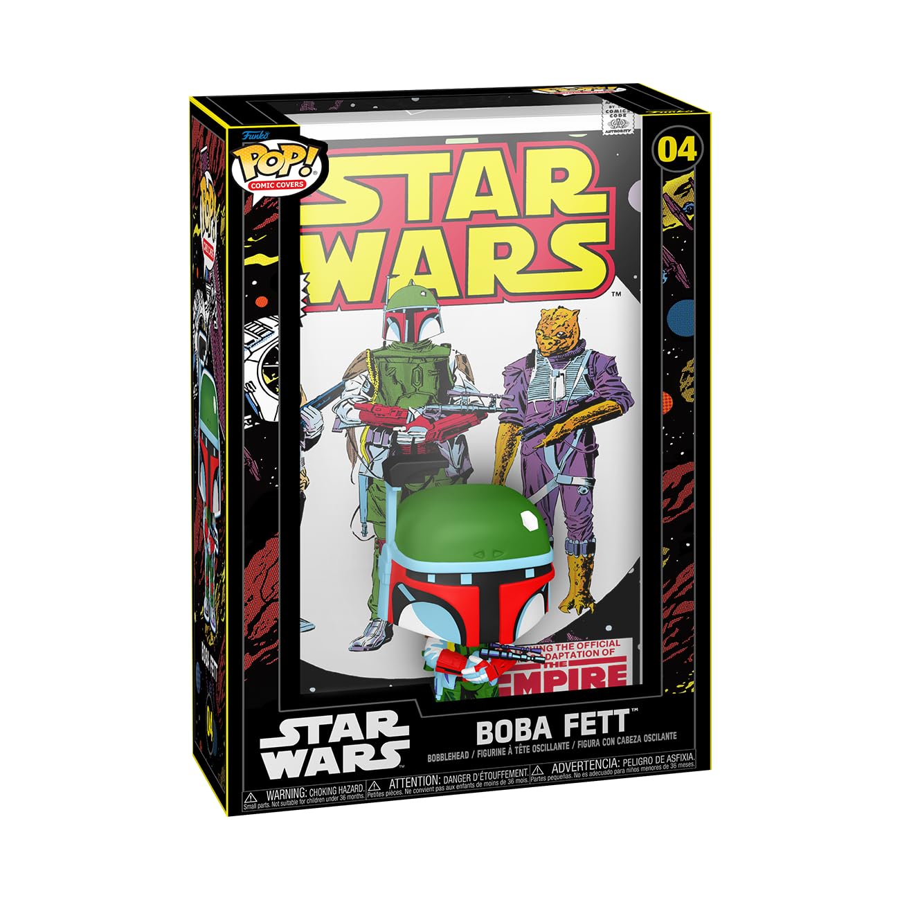 Funko POP! Comic Cover: Star Wars - Darth Vader - Boba Fett - Star Wars Comics - Collectable Vinyl Figure - Gift Idea - Official Merchandise - Toys for Kids & Adults - Comic Books Fans