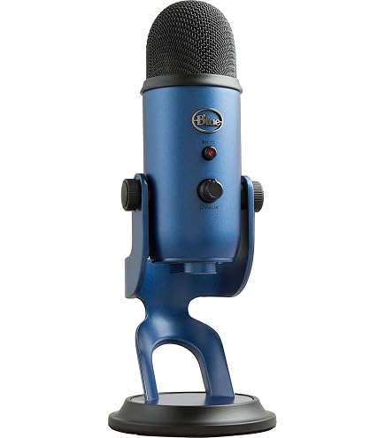 Amazon.com: Blue Yeti USB Microphone - Midnight Blue (Renewed