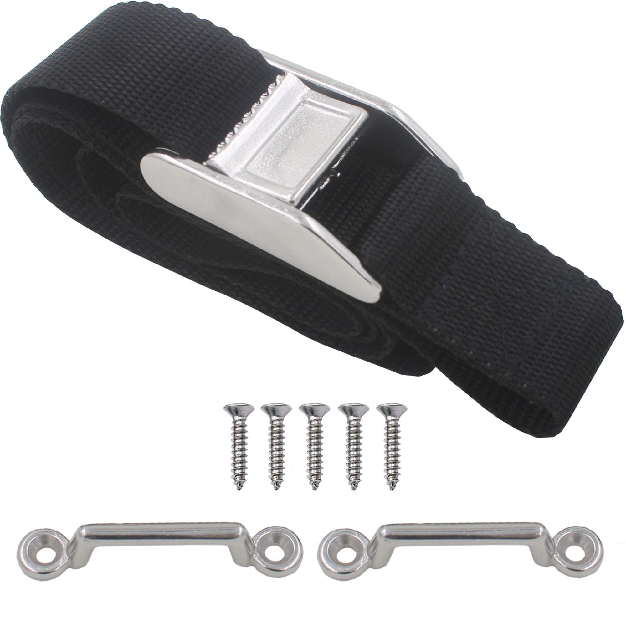 YYST 54" Battery Tie Down Strap Kit Battery Hold Down Strap with