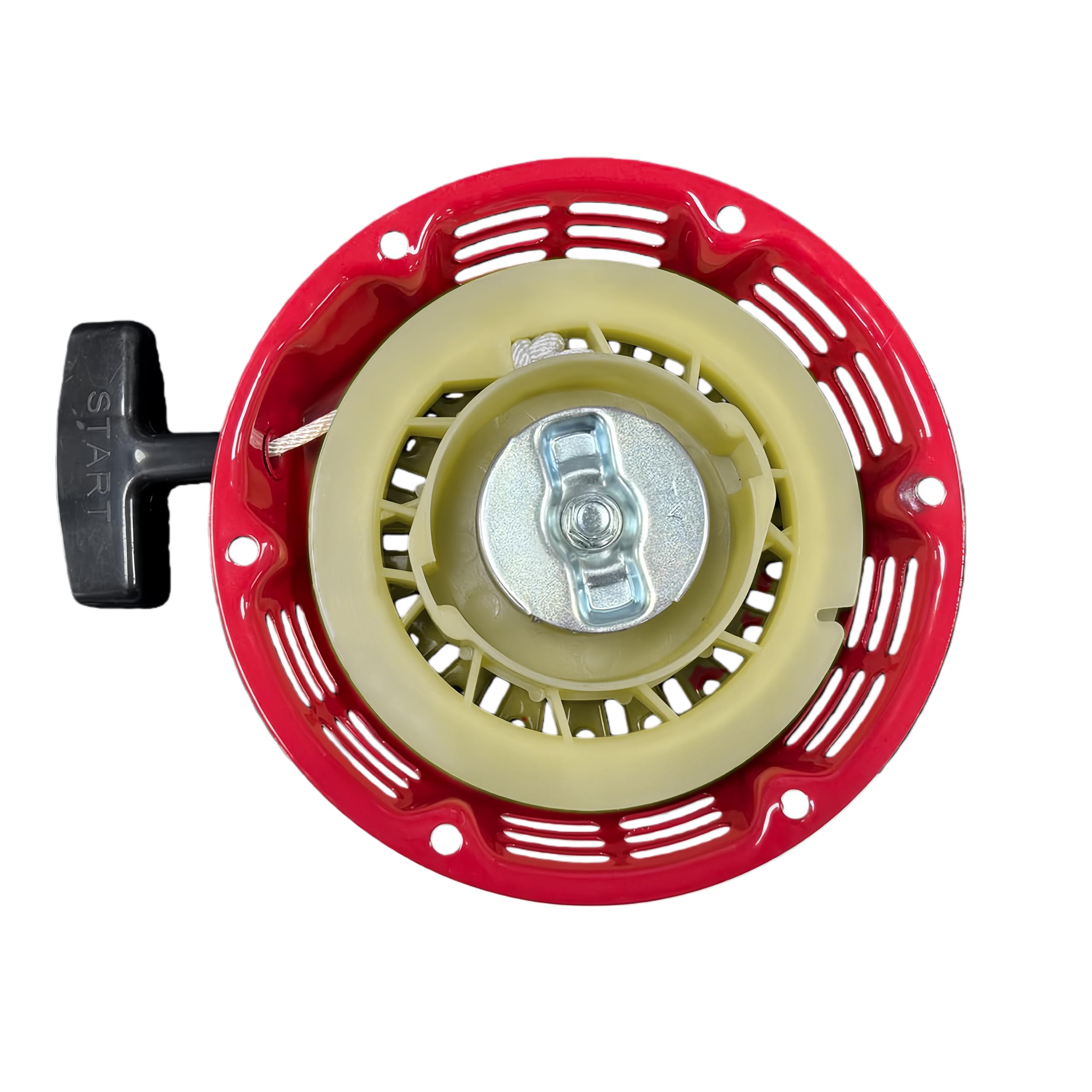 esmusssein Pull Start Assembly for GX120 GX160 GX140 5.5HP 6.5HP Engine, Pull Cord Assembly with Starter Cup Pull Start Replacement Parts Recoil Starter Kit