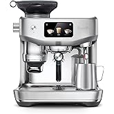 Breville BES985BSS Oracle Jet Espresso Machine, Brushed Stainless Steel | Automatically brew barista-quality lattes, cappuccinos and cold brew at home with this coffee maker with built-in grinder