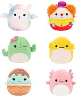 Squishmallows Micromallows 6-Pack Archie Axolotl Bimbi Lucy-May Maya Maritza