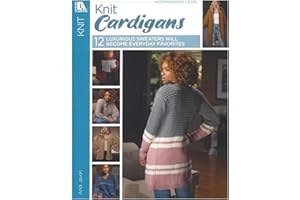 Leisure Arts Knit Cardigans Book, Knitting Books, Knitting Pattern Books, How to Knit, Patterns, Book, Books and Patterns