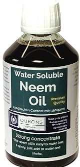 OURONS Water Soluble Neem Oil 250ml Concentrated Dilute to 25-50L view 2
