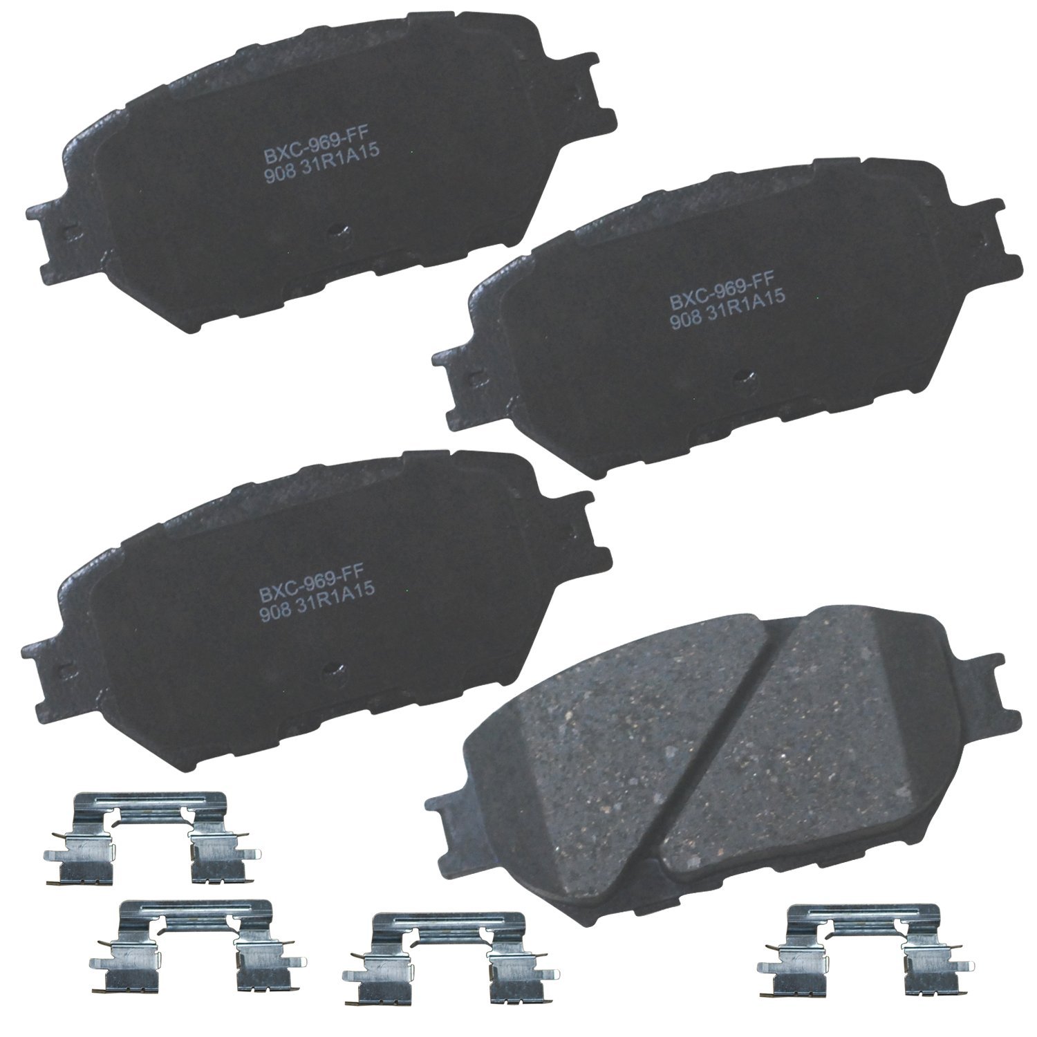 Bendix Premium SBC908 Ceramic Front Brake Pads for
