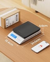 MUNBYN Digital Postal Scale 66lb/30kg with Hold Tear Function & Tape Measure view 8