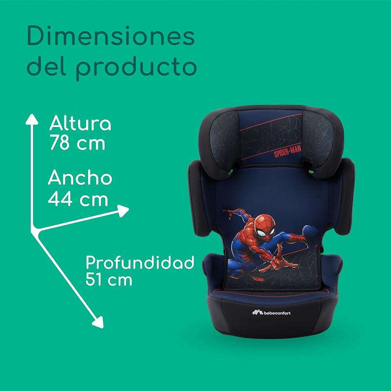 Cadeira Auto Marvel RoadSafe i-Size, Autêntico Homem-Aranha