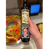 Papa Dave's Certified USDA Organic Extra Virgin Olive Oil, Contains Polyphenol First Cold Pressed, Mediterranean Rich Olive Oil for Salad Dressing, Pasta, Sauces, Roasting - Naturally Gluten-Free, Non-GMO, 16.9 Oz, Single Bottle