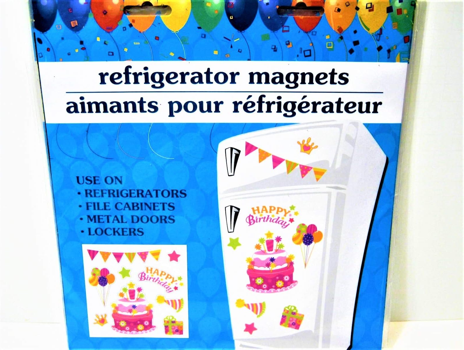 Birthday Magnets Set of 12 Count