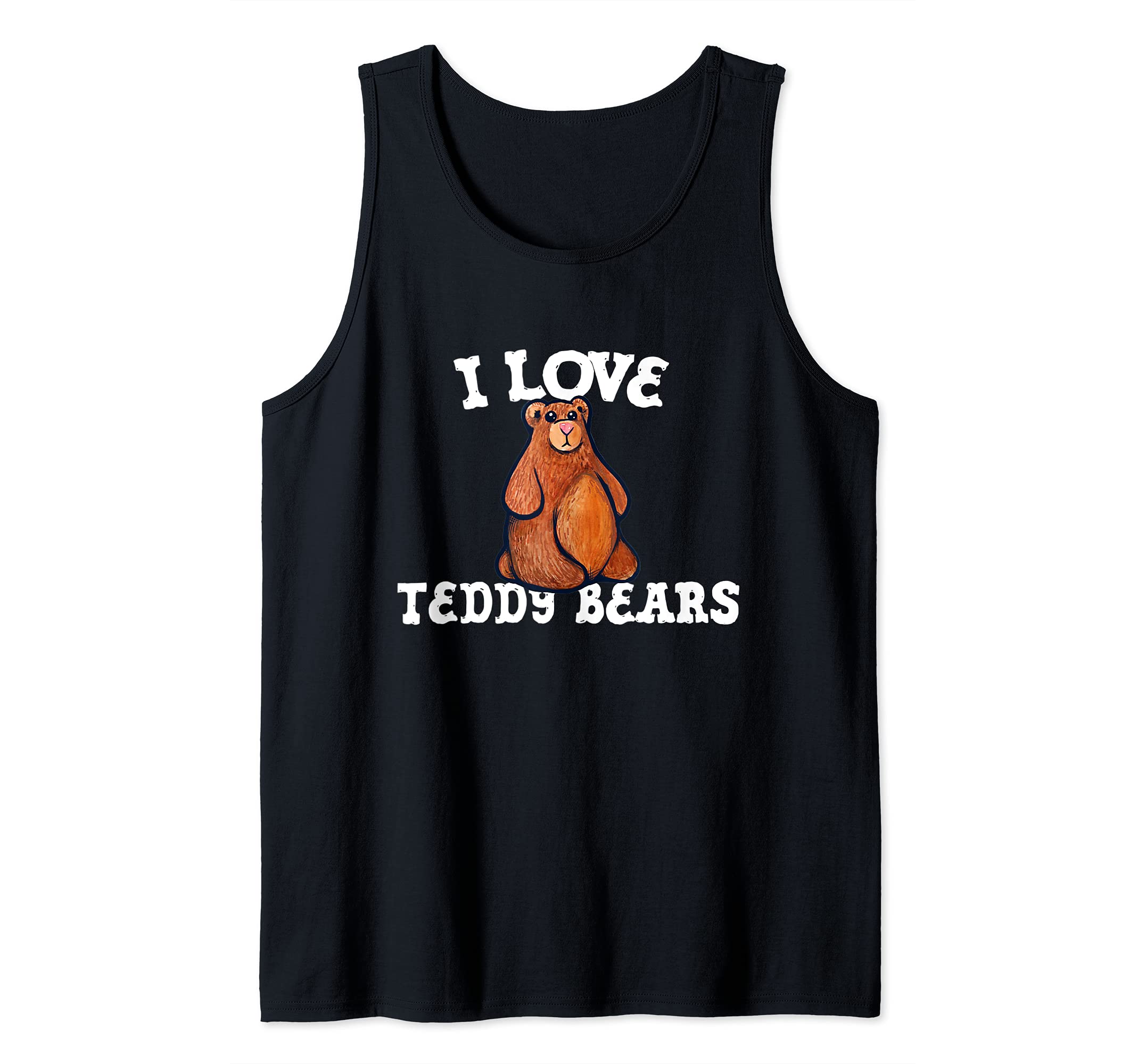 I love Teddy Bears cute Teddy Bear Collector Tank Top