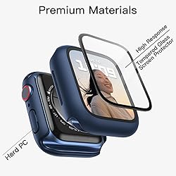 JETech Case with Screen Protector for Apple Watch