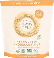 One Degree Organic Foods Sprouted Khorasan Flour Organic, 32 Ounce